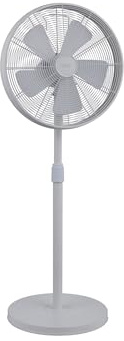 LUCCI AIR | Standventilator BREEZE | mit Schwenkkopf | inkl Fernbedienung | weiß