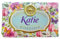 Katie - Gift Soap Bar Rose Scented Personalised Flower Design Present 113g