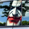 Adesivo per auto, protezione colonna auto, 1 set di adesivi per clown, protezione colonna B (clown 1)