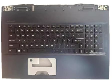 Notebook-Handballenauflage & Tastatur für MSI GE76 Dragon Tiamat 10UG 10UH 11UG 11UH Raider GE76 Deluxe Edition 12UHS 12UGS (Englisch/USA, neu)