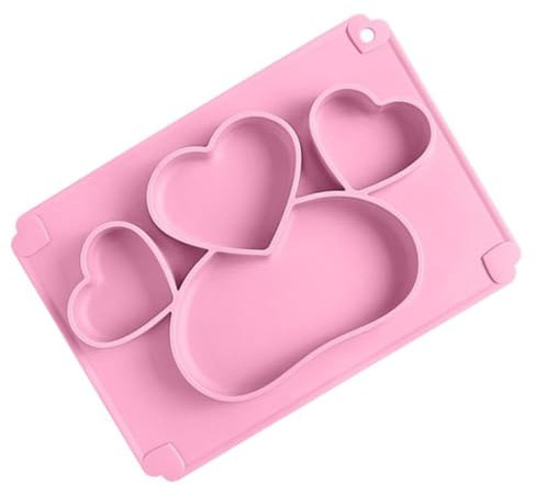 VICASKY Cuenco Bebe Plato Antiderrame Tazón Almacenamiento División Alimentos Fácil Usar