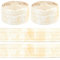 GORGECRAFT Moldura de Espuma con Forma de Corona de 4.6 m X 8cm, Autoadhesiva, 3D, Flexible, para Pared, Zócalo, Blanco, Dorado, con Efecto Espejo, para Pared, Hotel