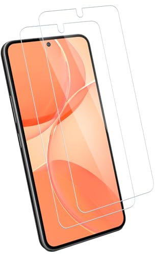 Carantee für Panzerglas für Samsung Galaxy S22 5G Schutzfolie, 9H Härte Fingerabdruck-ID Displayschutzfolie für Samsung S22 Folie, Blasenfrei für S22 Schutzglas, 2 Stück Hohe Transparenz Glasfolie
