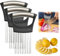 Porta fette di cipolla in acciaio inossidabile, nuovo porta cipolle per affettare, affettatrice per limone, tagliaverdure, utensile per tagliare patate, utensili da cucina per la casa (3 Pcs)