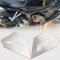 WOOGA Coperchio telaio laterale motociclo coperchio rivestimento pannello di riempimento della carenatura distintivo in acciaio inossidabile tipo R emblema per Ho&n&da CBR 650R CB650R 19-25 (Argento)