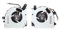 VENTILATEURS CPU & GPU COMPATIBLE POUR PC PORTABLE MSI GF75 SERIES - MS-17F3 / MS-17F2 / MS-17F1 / MS-17F4 / MS-17F5 / PAAD06015SL / N415 / N416