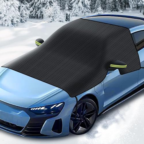 YCPHR Auto Windschutzscheiben Abdeckung für Transporter (T6) Kombi 2015 2016 2017 2018 2019, Wasserdicht Faltbar Scheibenabdeckung, Autoabdeckung Eisschutzfolie Winter