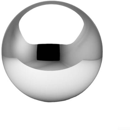 Deko-Kugel aus Edelstahl für Garten, Teich, Pool