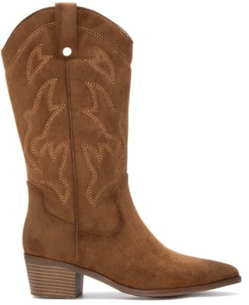 XTI 144308, Stivale Donna, Cammello, 38 EU