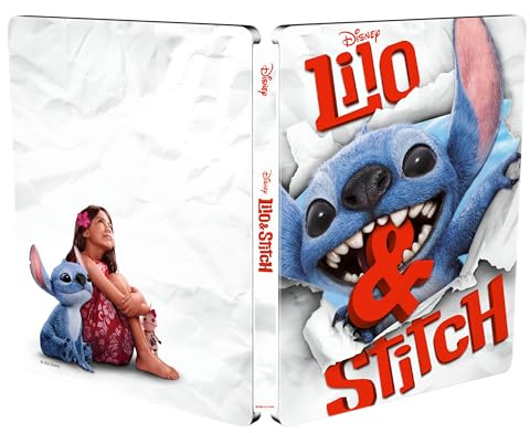 Blu-Ray 4K Uhd Lilo & Stitch - Live Action (Steelbook) (4K Ultra Hd+Blu-Ray Hd)