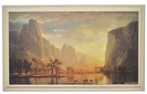 TV Bezel Compatible With Samsung The Frame TV, Reverse Barewood 70mm, 50 inch