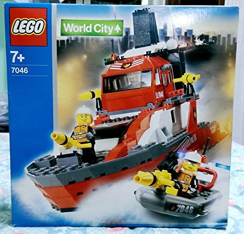 LEGO World City 7046 - Feuerwehrschiff