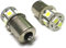 Lampe LED Canbus BA15S G18.5 R10W Aucune erreur Blanc 12V Pieds droits Feux de position 7 Smd 5050