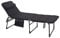 Crespo Dreibeinliege Deluxe gepolstert 45 cm HOHE - ALUMINIUM - 7,4 kg - POOL - STRAND - BADELIEGE DREIBEIN LIEGE - SCHWARZ - STABIELO Belastung ca. 140 Kilo - VERTRIEB - Holly ® Produkte