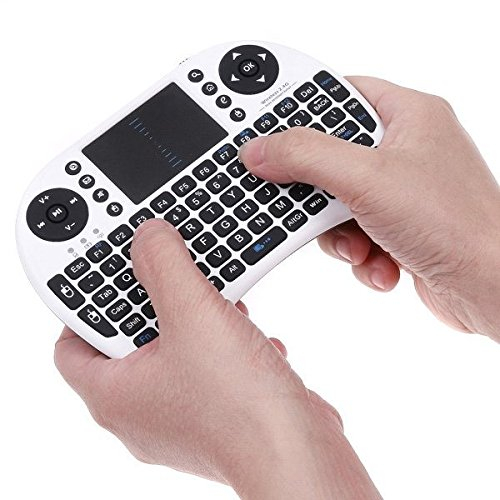 BestSelect Rii mini i8 Air Mouse Multi-Media Telecomando Touchpad Tastiera Palmare per TV BOX PC Laptop Tablet Mini PC