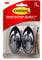 Command Slate Terrace Hooks, Pack of 2 Hooks 4 Medium Adhesive Strips - Damage Free Hanging - Holds up to 1.3kg