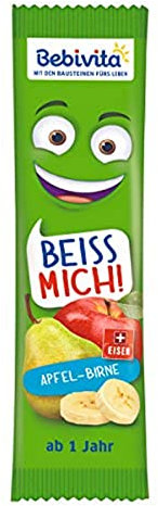 Bebivita Frucht Riegel Apfel-Birne, 25 g