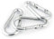 [DQ-PP] 4mm FEUERWEHR KARABINERHAKEN STANDARD - 10 Stück Karabiner verzinkt