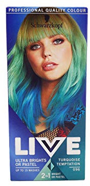 Schwarzkopf LIVE Ultra Brights or Pastel Turquoise Temptation 096