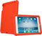 TECHGEAR Schutzhülle für neues iPad Mini 4, [Kinderfreundlich] Leichtes Koffer Silikon Soft Shell Anti-Rutsch-Shockproof + Displayschutzfolie. Hülle für iPad Mini 4 - Rot