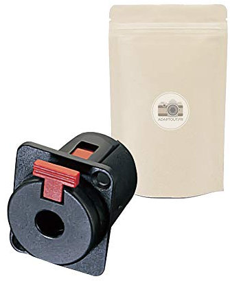 Adaptout Embase Connecteur Femelle Prise Gros Jack 6.35mm Stereo 100% Metal avec Verrouillage a Souder pour Enceinte Ampli Caisson Audio Marque FRANÇAISE