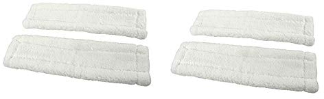 FIND A SPARE Replacement Microfibre Cleaning Cloth Pads for Karcher Window Vac Vacuum (Pack of 4)