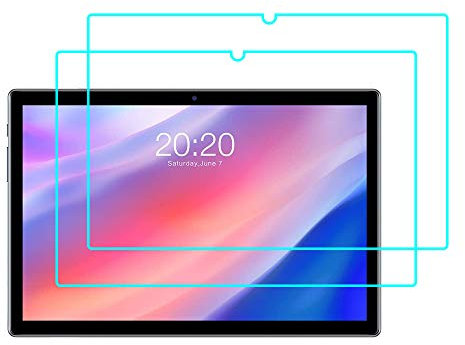 RLTech Verre Trempé pour Teclast P20HD/Teclast M40 Pro, [2 pièces] 9H / 2.5D / sans Bulles d'air/Anti Rayures Protecteur d'écran pour Teclast P20HD/Teclast M40 Pro