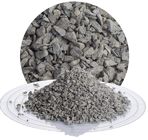 Schicker Mineral Diabas Fugensplitt grau 25 kg in unterschiedlichen Körnungen, witterungsbeständiger Naturstein für Pflasterfugen (1-5 mm)