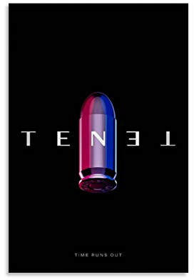 SDFSDF Tenet Retro-Reise-Poster, dekoratives Gemälde, Leinwand, Wanddekoration, Heimdekoration, Sammlerstück Vintage-Poster, 60 x 90 cm