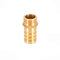 1 Stück BSP Schlauchanschluss Messing Stecker Fitting, 6mm / 8mm / 10mm / 12mm / 16mm / 19mm / 25 mm Schlauch Barb Schwanz männlich BSP Außengewinde Adapter