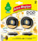 Arbre Magique, POP - Ambientador para coche, aroma de vainilla, formato bipack – 2 x 9,5 g