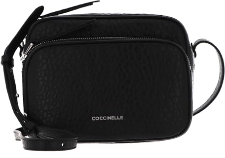 Coccinelle Lea Elk Shoulder Bag Noir