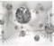 decomonkey Fototapete 3d Effekt Abstrakt 450x315 cm XL Design Tapete Fototapeten Vlies Tapeten Wandtapete Vliestapete moderne Wandbild Wand Schlafzimmer Wohnzimmer Diamenten