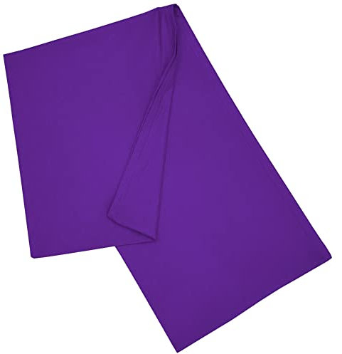 Nurtextil24 Seitenschläferkissen Bezug Baumwolle Kissenbezug - Kissen Set - Inlett od. Füllkissen Lila Kissenbezug 40 x 200 cm