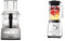 Magimix 4200XL Compact Food Processor & Blender | 3 ABS & BPA-Free Bowls | 3L Capacity | Quiet 18471 & 11630 Power Blender with Quiet Mark Approval, Metal/Glass, 1.3 W, 1.8 liters, Satin