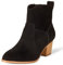 Amazon Essentials Stivaletti Western Con Tacco a Strati Donna, Nero, 36 EU