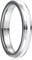 GALANI 4mm Silber Wolframcarbid Ring für Damen Herren mit Weißes Harz Inlay Poliertes Finish Freundschaftsring Partner Ringe für Hochzeit Verlobung Versprechen Vorschlag Größen 52(16.6)