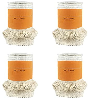 ARMARD 65mm Meche Chauffage Petrole, Mèches De Poêle Au Kérosène, Poêle à Pétrole à Mèche, Mèche De Chauffage Au Kérosène De Remplacement, Mèche pour Poêle à Pétrole de Camping (Taille : 4pcs)
