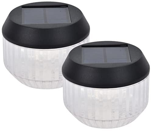 Solar Tischleuchte Diva,tragbare Tischleuchte als 2er Set,Solarlampe, Mattschwarze & geriffeltes Glas, ,Ladefunktion,Solarleuchte