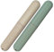 Dental Aesthetics Eco Wheat Straw Zahnbürstenetui x 2, Grün und Weiß, 20,5 cm x 3 cm x 2 cm, Zahnbürstenhalter
