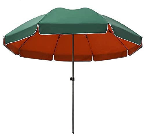 Parasol de jardin, parasol de plage vert réglable en hauteur à quatre vitesses amovible facile à stocker, parapluie d'extérieur pour terrasse de jardin extérieur good