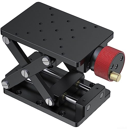 Lab Jack, Hohe Präzise Z-Achse Manuelle Aufzug-Plattform Labor Aufzug Optische Schieben Hebebühne Tabelle Lineare Bühne Aufzug