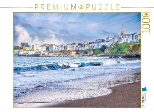 CALVENDO Puzzle Tenby, Pembrokeshire | 1000 Teile Lege-Größe 64 x 48 cm Foto-Puzzle für glückliche Stunden