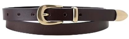 Levi's Damen Valerie Belt, Brown, 90