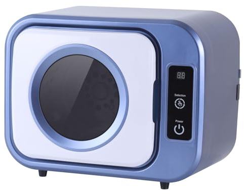 Petit sèche-linge, sèche-linge portable compact ventilé de 4,5 L, sèche-linge à 3 réglages réglables, mini-sèche-linge de comptoir ou mural for appartements, dortoirs, camping-cars ( Color : Blue )