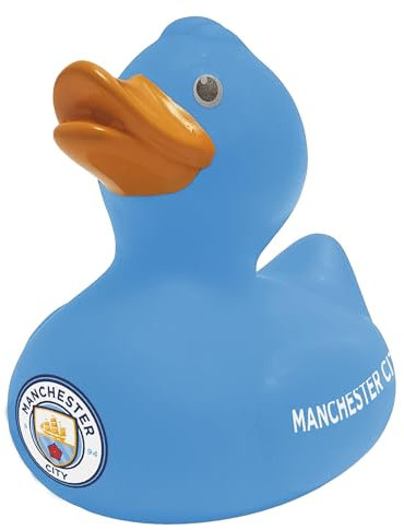 FOCO Offiziell lizenzierte Manchester City FC Fußball-Badeente, Vinyl