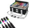 262 Farben Alcohol Marker Set, Marker Stifte Set für Manga/Design/Schule mit, Schnell Trocknende Alkohol Marker Set, Doppelseitige Marker Stifte, Filzstifte, Zeichnung, Ausmalen mit Tragetasche