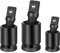 Swivel Socket Set, 3-Piece Impact Universal Joint Socket Swivel Set - Ball Spring Design 1/4, 3/8 and 1/2 Drive, U-Joint Sockets Swivel, Can Cooperate With Electric Wrench, Ratchet Wrench and Manua