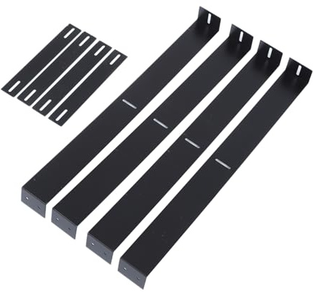 TIDTALEO Soporte para Torre PC Ajustable Soporte de Acero al Carbono para Ordenador de para CPU bajo Mesa Ahorro de Espacio y Diseño Resistente