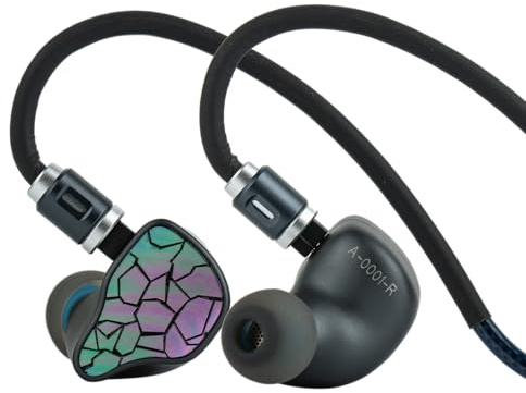 Linsoul THIEAUDIO HYPE 4 MKII 2DD + 4BA Hybrid In Ear Monitor, HiFi Wired IEM Earphones, Engaging & Studio Neutral Tuning, CNC Aluminum Gaming Earbuds with 3.5/4.4mm Modular Cable for Musician Audioph